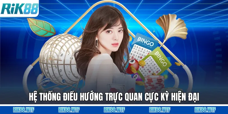 Hệ thống điều hướng trực quan cực kỳ hiện đại