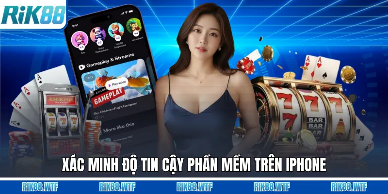 Xác minh độ tin cậy phần mềm trên iPhone